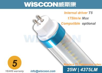 China Neutral White SMD Dimmable LED Tube Lights G5 Pins 175lm/W With 50-60Hz Efficiency for sale