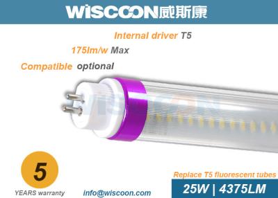 Chine Puissance élevée 5 pieds de LED de tube de goupilles d'intérieur de la lumière G5 avec l'efficacité 175lm/W à vendre