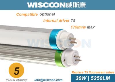 China Lâmpadas altas da substituição do diodo emissor de luz do lúmen T5, IP44 poder de W das luzes 30 do tubo do diodo emissor de luz T5 5ft à venda