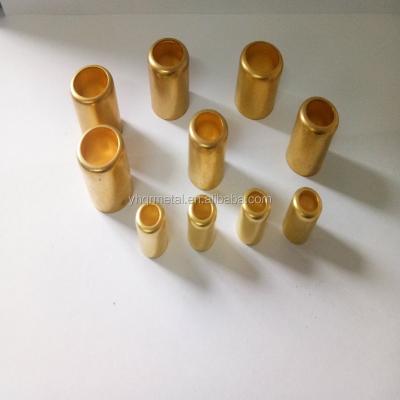 China OEM Metal Product Retail Copper Ferrule Brass Sleeve For Pipe for sale