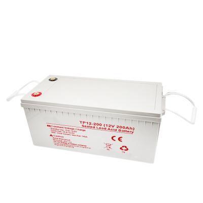 China Rechargeable Solar UPS/EPS/SOLAR 300AH 250AH Deep Cycle 12V 200AH Gel Battery zu verkaufen