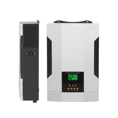 Китай -Wifi local grid and hybrid solar hybrid functions solar inverter 481mm*313mm*117mm grid connected inverter 5.5Kw 48V 100A Mppt продается