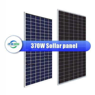 China Solar Power System Monocrystalline PV Solar Panel 370 Watt For Hybrid Solar System zu verkaufen