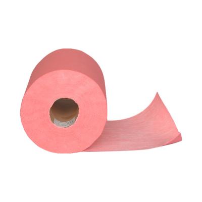 China Anti-bacteria China Manufacturer Rolls Woodpulp Fabric Customized Heavy Duty Industrial Cleaning Wipes for sale