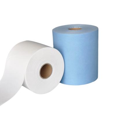 China Anti-bacteria Competitive Price Non Woven Fabric Roll Disposable Cleaning Cloth For Household Cleaning for sale