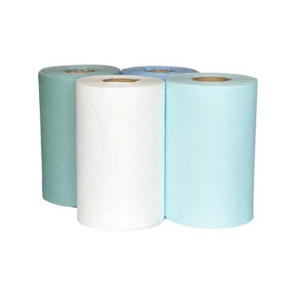 China Factory Supply Direct Competitive Price Viable Quick Cleaning Wipes Heavy Duty Nonwoven Fabric Disposable Cleaning Cloths for sale