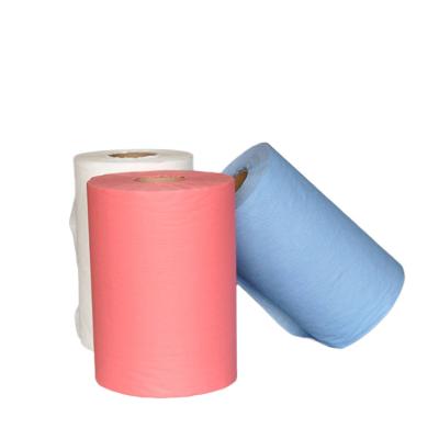 China Sustainable Supply Wholesale Factory Eco - Friendly Disposable Industrial Cleaning Cloths for sale