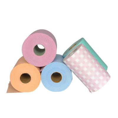 China Good Quality Wholesale Customized Nonwoven Fabric Waterproof Cleaning Rags Dry Floor Wipes for sale