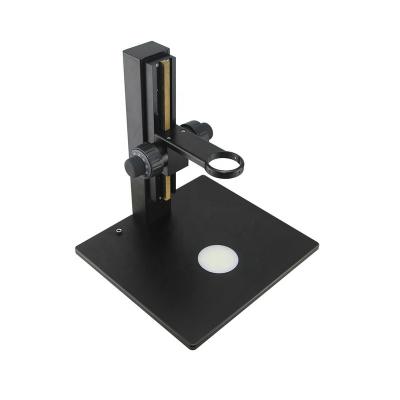 China FH65QA Coarse And Fine Focus Transmitted Light Track Microscope Stand 328*298mm for sale