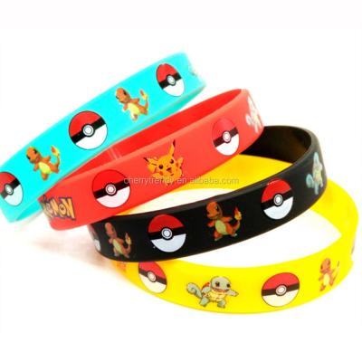 China Pokemon TREND Party Supplies Silicone Wristband Wristband Favors for sale