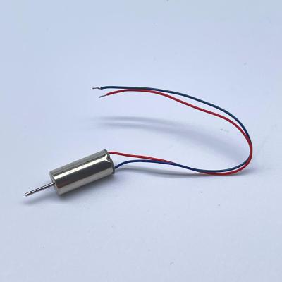 China 0614 High Rpm 7mm Rc Low Current Consumption Drone Parts 3.7v Micro Hollow Dc Cup Totally Enclosed Motor for sale