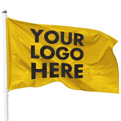 China Dropshipping Custom Flags With Logo Custom Print 3x5ft Double Sided Advertising Big Customized Flag And Banners For Business for sale