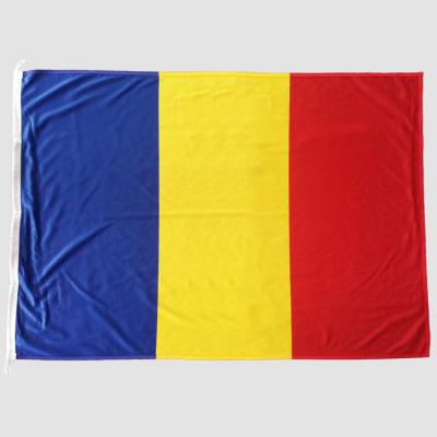 China Romania Flagolden national screen printed high quality for sale