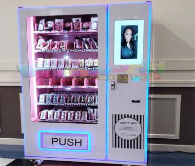 China Retail Outdoor Vending Machines Touch Screen Commercial Grade Mall Entertainment Eyelash Hair Lash Vending Machine for sale