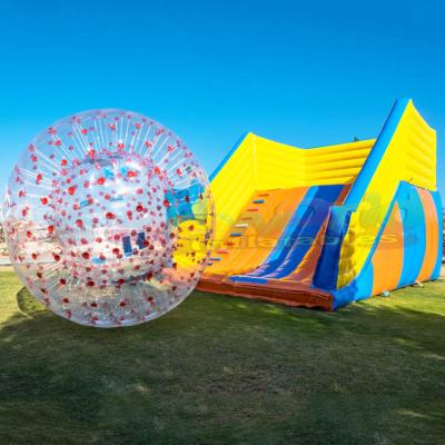 China Inflatable Funny Human Hamster Ball Inflatable Toy Outdoor Games Inflatable Slide For Zorb Ball for sale