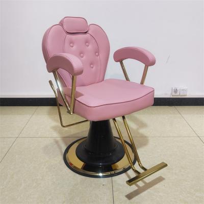 China Diant Barber Shop Chair Modern High Quality Antique Covers Hairdresser Gold Barber Shop Chairs For Sale for sale