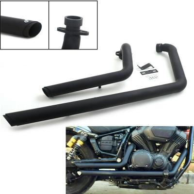 China Stainless Steel Shortshots Staggered Exhaust Pipes For Specs. YAMAHA Star Bolt XV950 XVS950 10-18 for sale