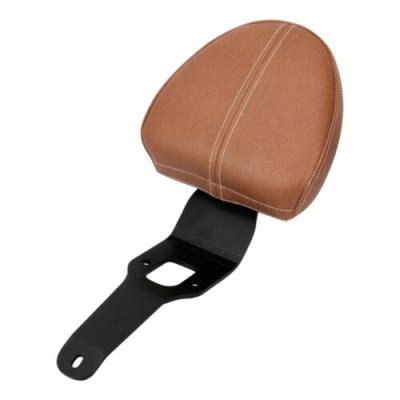 China Indian Scout Sixty Scout 2015-2021 Rider Backrest Support Brown For PU Leather Driver for sale