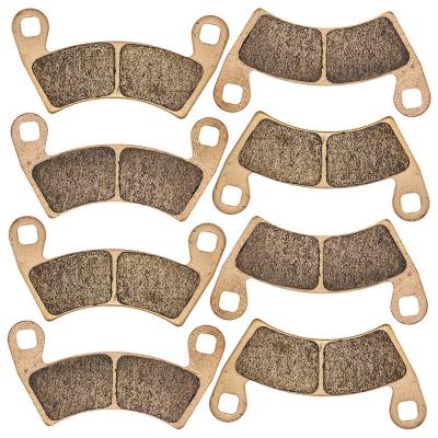 China Carbon Fiber Brake Pads Carbon Fiber For FA452F-FA452R ENV 1000 Polaris RZR XP 1000 2014-2020 for sale