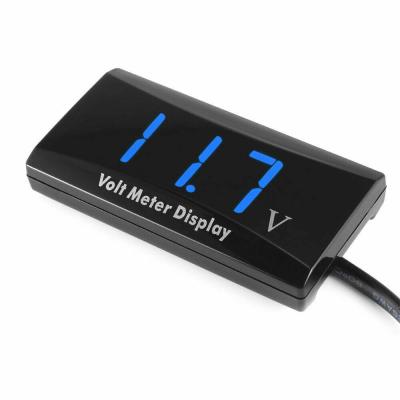 China 12V Digital LED Display Voltmeter Voltage Gauge Panel Meter Car Motorcycle 5411 for sale