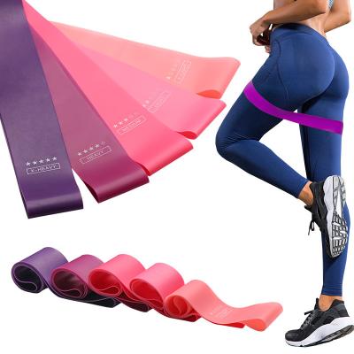 China Resistance Loop Bands Yoga Resistance Bands Pull Rope Training 5 Level Rubber For Sports Pilates Expander Fitness Gum Gym Workout Equipment for sale