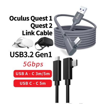 China 3M 5M 6M USB 3.0 Fast Charge Cables Data Transfer Link Cable For Oculus Search 2 Fast Charge VR Headset Accessories < 50