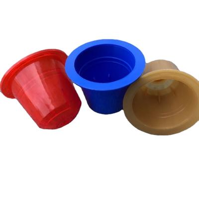 China Food Factory New Product biodegradable Nespresso PP plastic empty coffee capsule with lid for sale