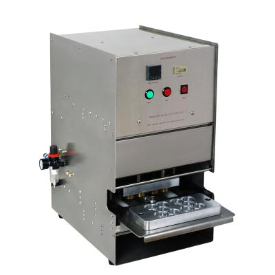 China Automatic Nespresso Aluminum Food Filling Sealing Machine Capsules Sealer Machine 10 Cavities for sale