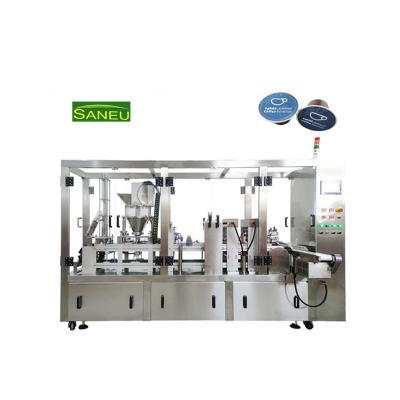 China Automatic Flexible K Cup Filling Machine Sealing Temperature 130-300 C Default K Cup Aluminum Lid Diameter 51.5--51.7 Mm for sale