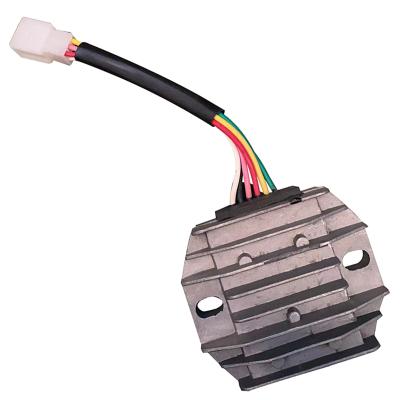 China Plastic+electronic Components Motorcycle Stator JL100-5 Motorcycle Regulator Rectifier for sale