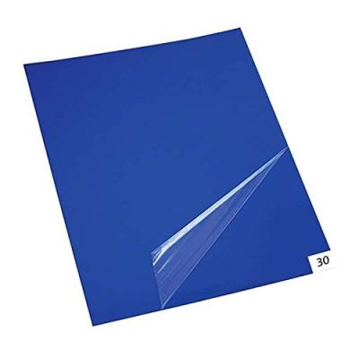 China Disposable Cleanroom 30 Pe Layers Cleanroom Floor Dust Remove Mat For Clean Room Sticky Adhesive for sale