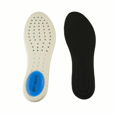 China Gel Heel Pad Mesh Fabric Material Lightweight Breathable Shoe Washable Sport EVA Insole for sale