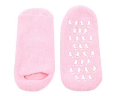 China Antibacterial wholesale moisturizing spa gel sock foot, black sock, custom socks for sale