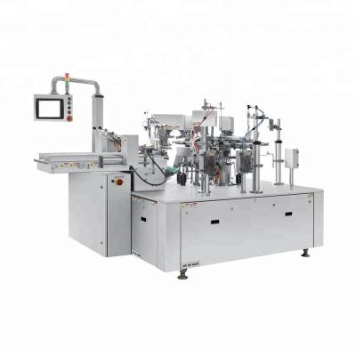 China Food Rotary Double-bag Pick Fill Seal Machine for sale