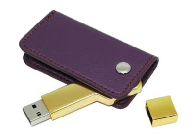 China Lápiz de memoria de cuero formado libro modificado para requisitos particulares del Usb para el regalo del negocio en venta