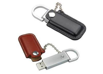 Κίνα Πολυτελές δέρμα 4 gig USB Drive λάμψης με το προσαρμοσμένο λογότυπο χάραξης λέιζερ προς πώληση