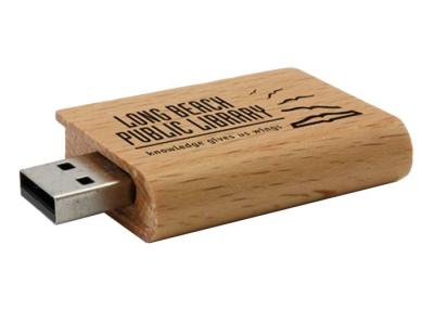 Китай Сформированная книгой деревянная ручка памяти USB, USB привода вспышки большой емкости выдвиженческий продается