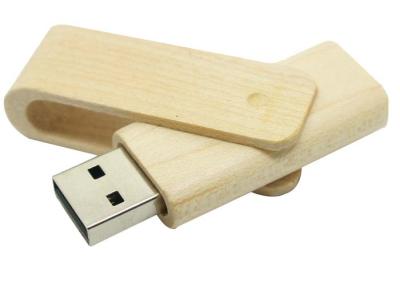 China Houten Snelste USB 2.0 de Wartel van de Geheugenstok 16gb met schrijft de Schakelaar van de Schrappingsbescherming Te koop