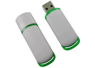 China 4GB Plastic USB Flash Drive USB 2.0 , Green / Orange Color USB Thumb Drives for sale