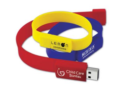 Κίνα 32gb λογότυπο Wristband Drive λάμψης USB 2.0 USB που προσαρμόζεται για το επιχειρησιακό δώρο προς πώληση