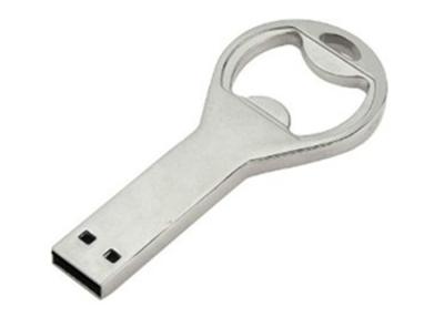 China 8GB USB Flash Thumb Drive Largest Capacity Stainless Steel Key , Bottle Opener USB Flash Drive for sale