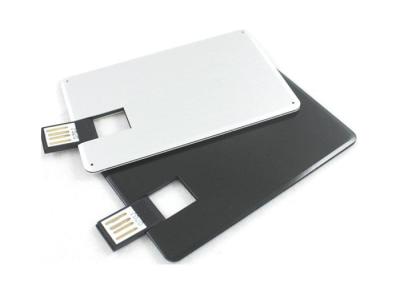 China Business Credit Card USB Stick Promotional Plastic With Color Printing for sale