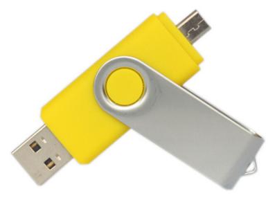 China A micro pena da vara da memória Flash de USB OTG 16gb USB conduz o giro à venda