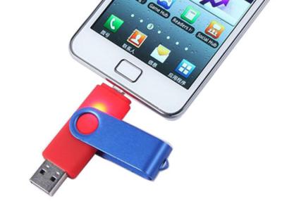 Chine Métal mobile 32GB de conducteur d'OTG USB rotatif avec la catégorie une puce à vendre