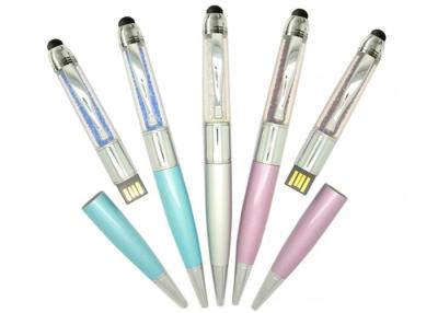 China 64gb High Capacity Acrylic Usb Flash Drive Pen Drive With Crystals for sale