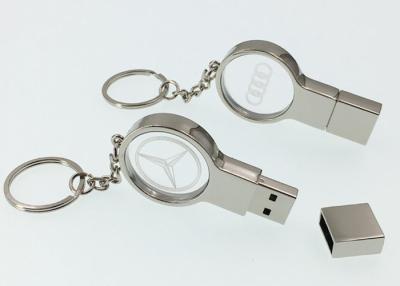 China 4GB 8GB 16GB Crystal USB Flash Drive Magnifier Shape, Real Capacity USB 2.0 Memory Stick for sale