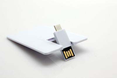 China A vara de USB do motorista do cartão de crédito OTG USB relativa à promoção para Android marca móbeis à venda