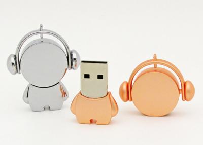 China Fashion Cartoon Musician Shaped High Speed Real Capacity USB Memory Sticks for sale