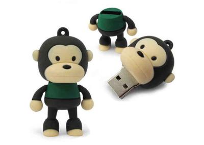 중국 뜨거운 판매 만화 귀여운 원숭이 USB 섬광 드라이브, 고속을 가진 전용량 판매용