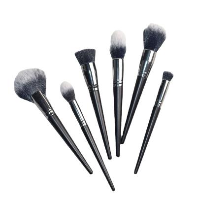 China Angular Blush Custom Logo Makeup Brush Set High Quality Women Facial Logo Professional Beauty Vegan Brushes Custom Made For Make Up for sale